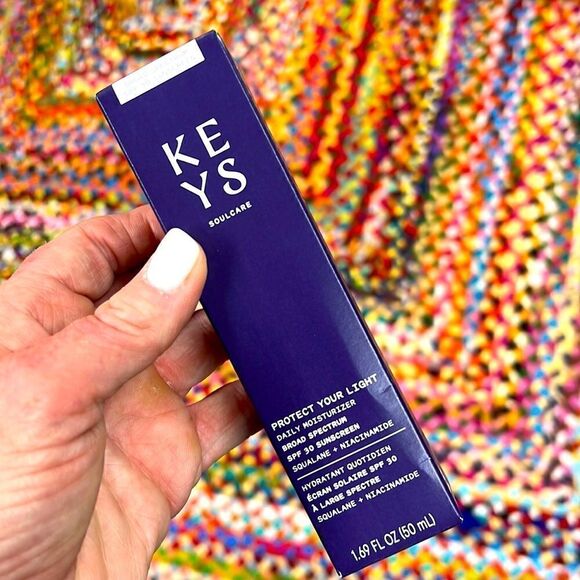 KEYS Soulcare moisturizer, plus SPF 30 sunscreen w/ niacinamide & Squalane- NIB - Picture 1 of 7